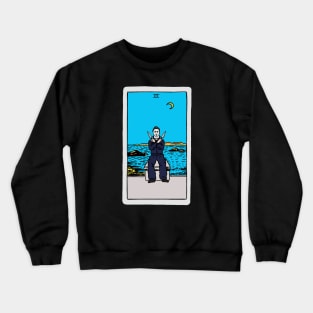 Two of Swords Michael Myers Tarot i Crewneck Sweatshirt